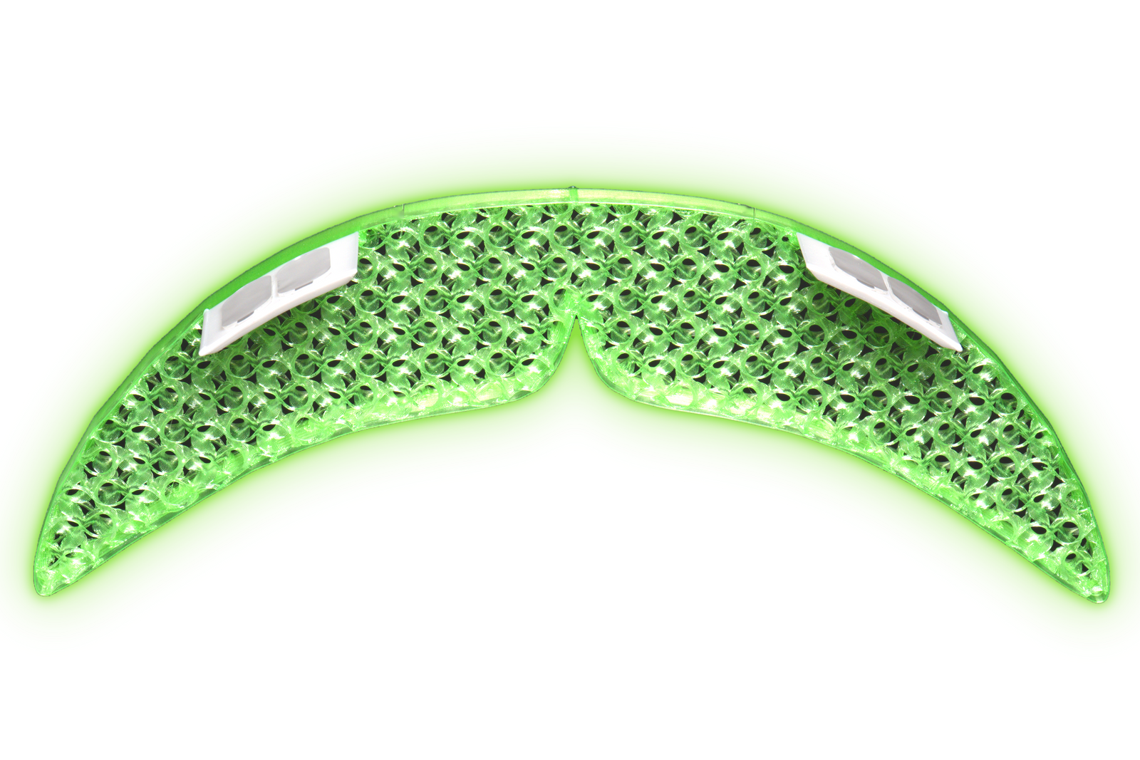 Bowl cross section: splash zone and no-splash zone